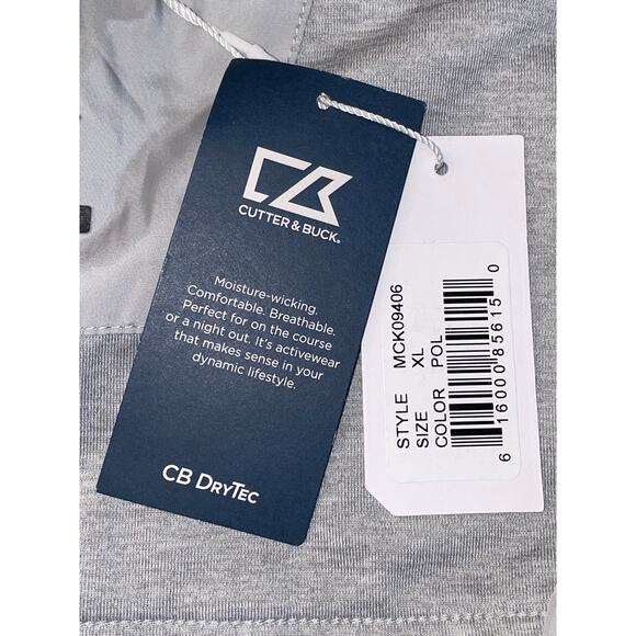 Cutter & Buck Stealth Hybrid Quilted Mens Full Zip Windbreaker Jacket - XL - NWT - Picture 6 of 12